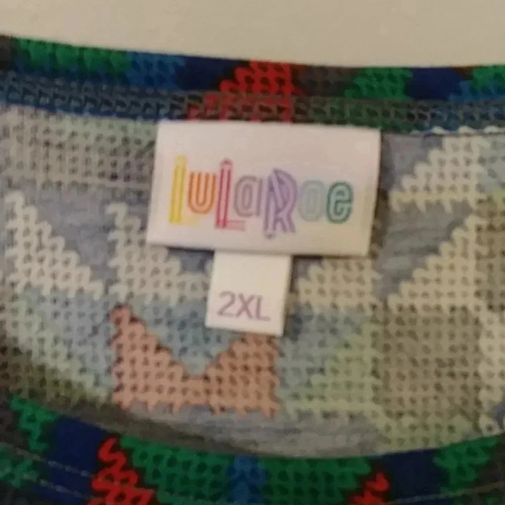 Lularoe Julia Print‎ dress, NWT - Picture 4 of 5
